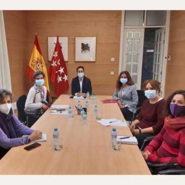 Reunión de trabajo con la Comunidad de Madrid