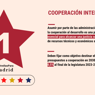 1. Cooperación internacional